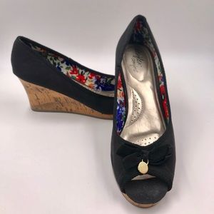 Black Dexflex Comfort Wedges